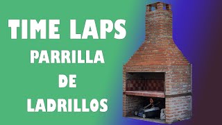 👉PARRILLA DE LADRILLOS📌TIMELAPS [upl. by Berkly]