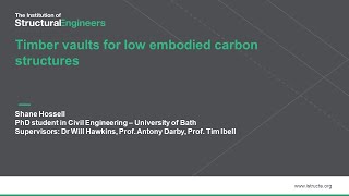 Timber vault floors for low embodied carbon buildings [upl. by Peterus733]