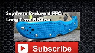 Spyderco Endura 4 Long Term Review [upl. by Ettezzil746]