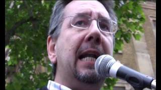 Freedom Flotilla Massacre protest  John Rees  London 31 May 2010 [upl. by Gabie]