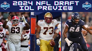 2024 NFL Draft Interior Offensive Line Rankings [upl. by Jotham]