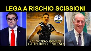 💥 LA LEGA A RISCHIO SCISSIONI  tra crollo nei consensi ⬇️ e scontri interni 🥊 la Lega sta sparendo❓ [upl. by Annalise]