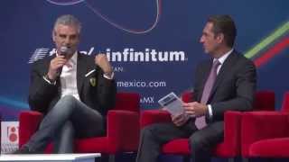 Maurizio Arrivabene en FIA MotorEx México 2015 [upl. by Nyleda234]