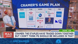 Jim Cramer gives his gameplan for next week as earnings season gets into full swing [upl. by Pigeon]