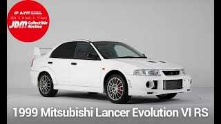 【JDM AUCTION】1999 Mitsubishi Lancer Evolution VI RS BINGO MEDIA [upl. by Stinky]