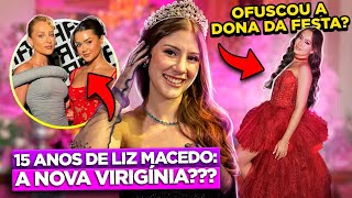 A FESTA LUXO DE 15 ANOS DA TIKTOKER LIZ MACEDO  ESTRELA EM ASCENÇÃO DA INTERNET  Diva Depressão [upl. by Farika]