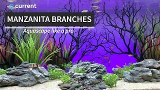 Molded Manzanita Branches for Freshwater Aquascapes [upl. by Abdella]