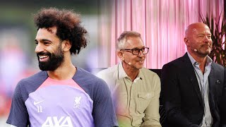 Gary Lineker and Alan Shearer disagree on Liverpools plan to sign Mohamed Salah [upl. by Haslam408]