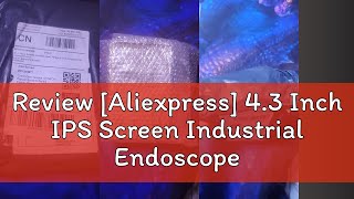 Review Aliexpress 43 Inch IPS Screen Industrial Endoscope Camera Single Dual Lens HD1080P Car In [upl. by Kyte]