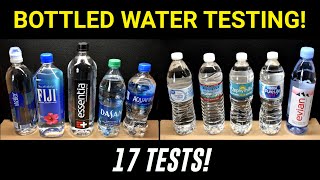 Testing 10 Popular Bottled Drinking Water Brands  See How They Compare [upl. by Alysa984]