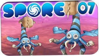 Spore Gameplay  Lets Play  07  EIN RAUMSCHIFF  WUZZUP [upl. by Crelin]