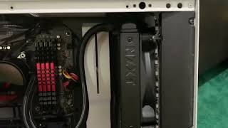 X63 AIO will not flip in a H510 Case [upl. by Anikram]