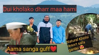 Organic vlog from Tumlingtar ❤️Aama vanda pyaro koi xaina ❤️ sathi haru sanga vet ghat kholsimaa😍 [upl. by Anaig787]