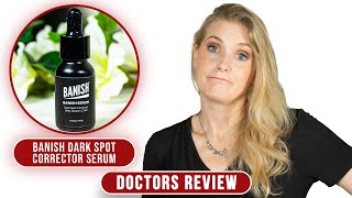 Banish Dark Spot Corrector Serum Review Does it REALLY Work for acne scars and hyperpigmentation [upl. by Eberta]