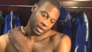 Lorenzo Cain on Alex Gordons extrainning homer [upl. by Beberg272]