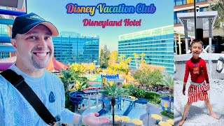 The Villas at Disneyland Hotel  1 Bedroom Villa Tour  Deluxe Studio  Pools  Shopping  DVC [upl. by Derina856]