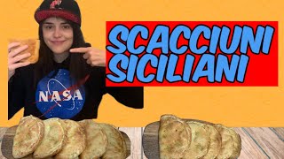 HO MANGIATO NOVE PIZZE RIPIENE SICILIANE E UN DOLCETTO ALTERNATIVO  SCACCIUNI’S CHALLENGE [upl. by Annatsirhc]