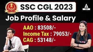 SSC CGL Job Profile amp Salary  SSC CGL 2023 [upl. by Silirama]