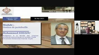 Pr Mohammed EDDAOUCours de gestion de portefeuille  Loptimisation quadratique avec Lagrange et R [upl. by Aggappora]