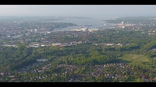 Germany  Stadt Kiel  Dokumentar Panorama Video  Video von meiner Drohne  DJI Phantom 4  4K HD [upl. by Otsirc]