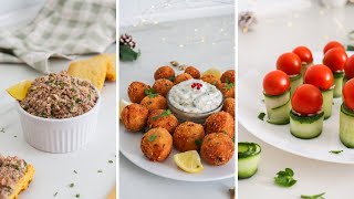 3 idées pour un apero dinatoire sans gluten  Recette facile [upl. by Ytsirc]