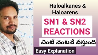 SN1 AND SN2 REACTIONS  HALOALKANES AND HALOARENES [upl. by Ozen661]