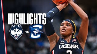 HIGHLIGHTS  UConn Womens Basketball at Creighton [upl. by Jehanna]