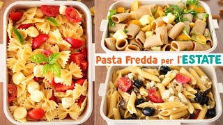 PASTA FREDDA per lESTATE TANTE IDEE FACILISSIME  Ricette Velocissime [upl. by Anyahs908]