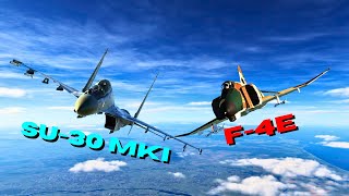 SU30 MKI Vs F4E  Dogfight  DCS World dcsworld [upl. by Tarkany]