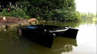 Angling Technics Micro Cat MK2 Bait Boat For Carp amp Pike Specimen Fishing [upl. by Llenreb]