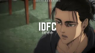 IDFC  BlackBear  Edit Audio [upl. by Zena]