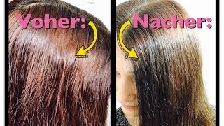 DIY Haarfarbe schonend entfernen ohne Haarschäden [upl. by Alaekim458]