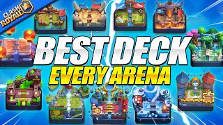 I played the Best Clash Royale Deck from EVERY Arena [upl. by Annaej788]