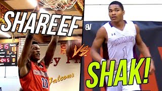 Shareef ONeal Goes Against The REAL SHAK Shakeel Moore Steals The Show CLOSE Game [upl. by Eelnyl]