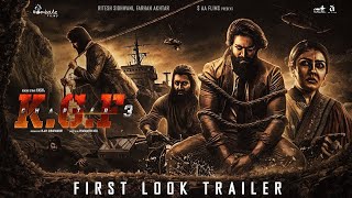 KGF Chapter 3 Official Trailer  Rocking Star Yash  Raveena Tandan  Hombale films Updates 2023 [upl. by Eeznyl]