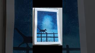 Easy watercolor drawing idea drawing watercolor painting [upl. by Etterrag]