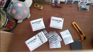 unboxing mecobalamin 500 mcg [upl. by Enrobialc947]