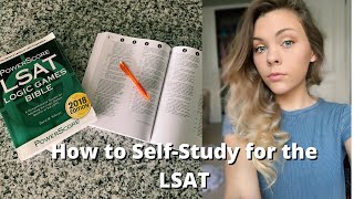 HOW TO STUDY FOR THE LSAT Best Selfstudy Tips amp Resources [upl. by Brownley931]