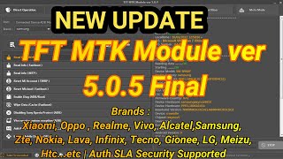 TFT MTK Module ver 505 Final [upl. by Otrevlig]