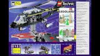 1988  2009 Main Lego Technic set of each year [upl. by Elaval660]