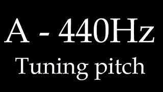 A440  tuning pitch 1hour [upl. by Alek498]