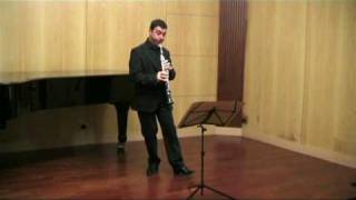 Anton Stadler Der Dudler for Clarinet Solo [upl. by Ahsiemaj]