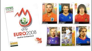 UEFA EURO 2008 FULL STICKER ALBUM [upl. by Latea358]