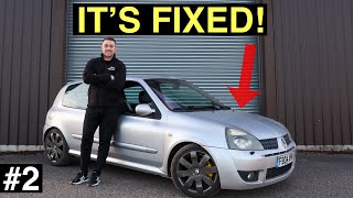 MY CLIO 182 IS FIXED FIRST PERFORMANCE MODS [upl. by Giesser]