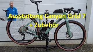 Canyon Grizl 7 AL 2by  Die Ausstattung wichtigste Komponenten und mein Zubehör [upl. by Mines705]