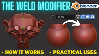 Master the Weld modifier in Blender [upl. by Mitzi]