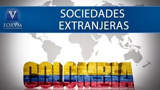 Sociedades extranjeras Supersociedades Derecho Comercial [upl. by Miquela]