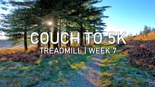 Treadmill Couch to 5K Workout  Week 7 of 9  3 x 9 Minutes [upl. by Ahsiet]