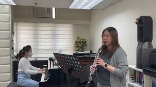 ABRSM Clarinet from 2022 Gr5 B2 Forlana by Gerald Finzi [upl. by Katie]