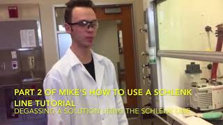 Mikes Guide to Safely using the Glove Box and Schlenk Line [upl. by Whitebook]